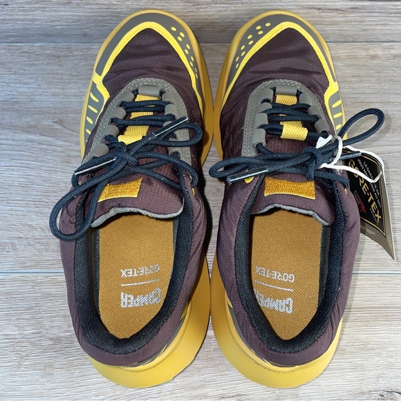 Camper CRCLR Yellow Maroon Gray GORE-TEX Sneakers Women’s Size 6 US Brand New! - Picture 9 of 10